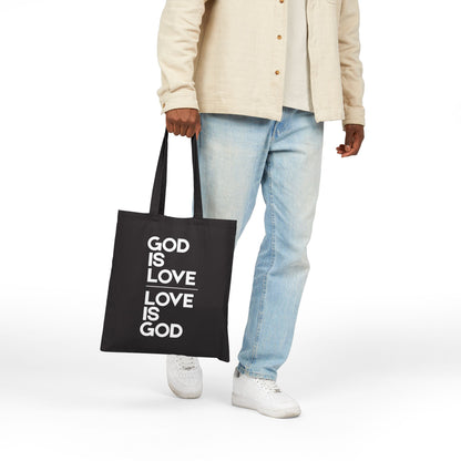 God Is Love  1 John 4:7-16 Canvas Tote Bag