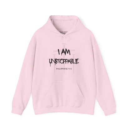 Unstoppable Faith - Philippians 4:13 Pullover Hoodie-Unisex
