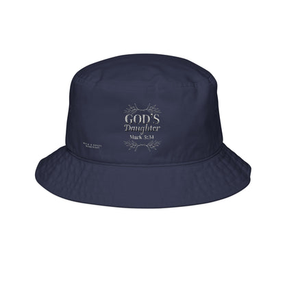 'God's Daughter' Bucket Hat-Embroidered