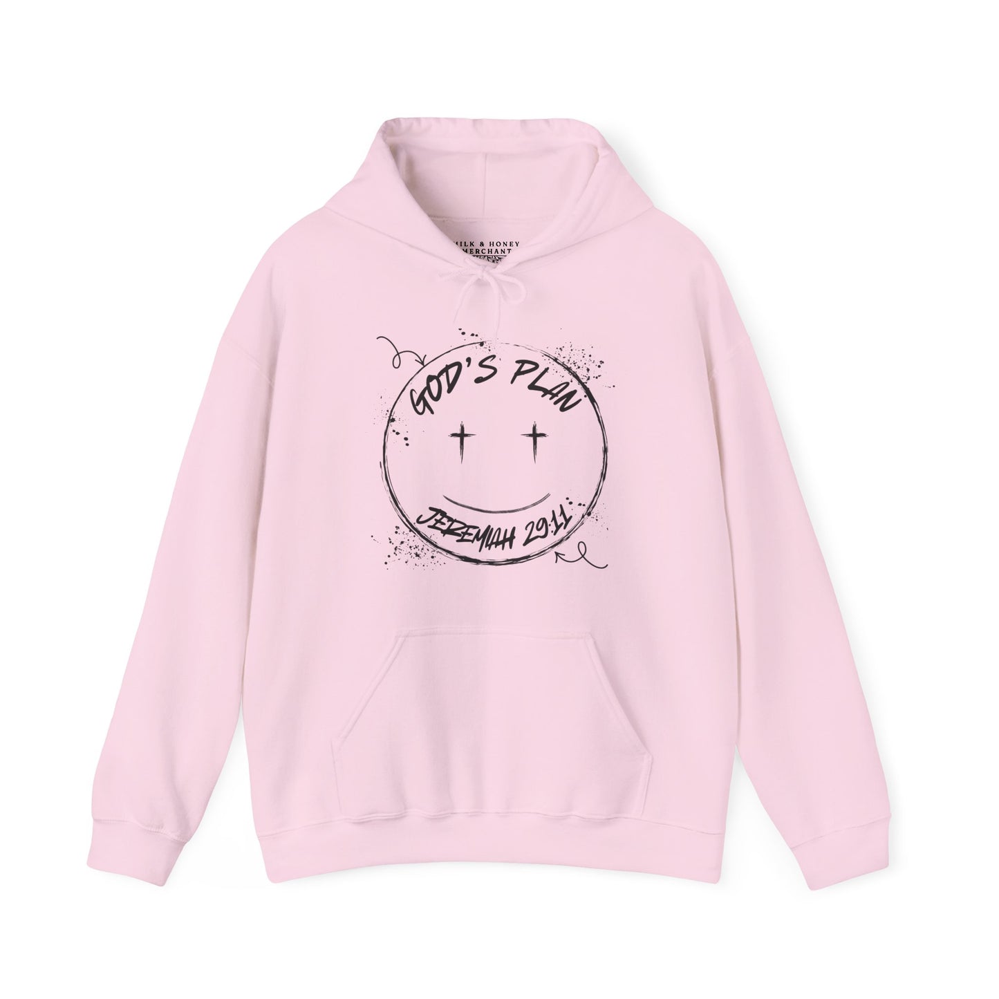 God's Plan Jeremiah 29:11 Unisex Hooded Sweatshirt
