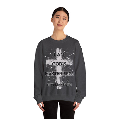 God’s Masterpiece Ephesians 2:10 Crewneck Sweatshirt-Unisex