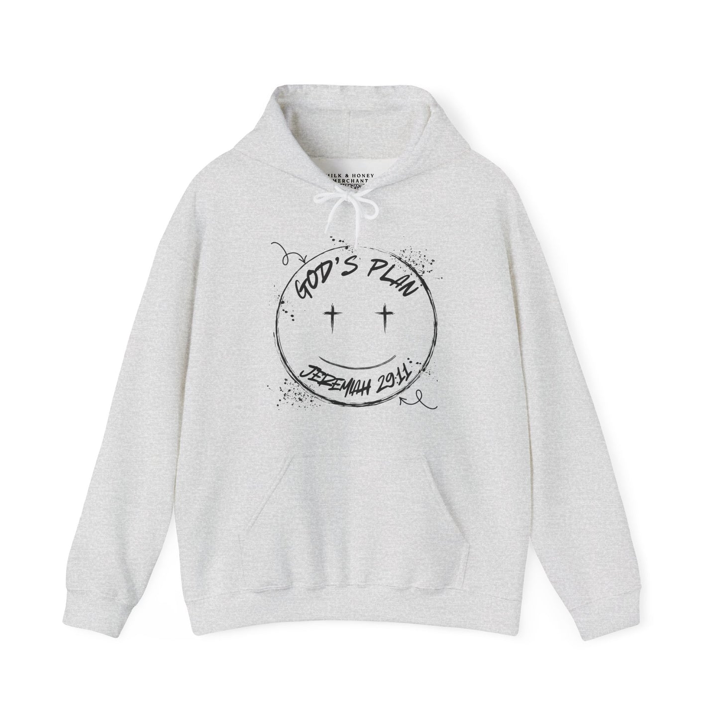 God's Plan Jeremiah 29:11 Unisex Hooded Sweatshirt