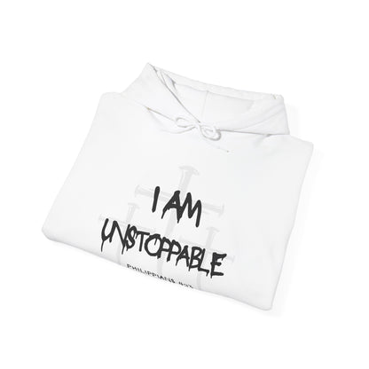 Unstoppable Faith - Philippians 4:13 Pullover Hoodie-Unisex