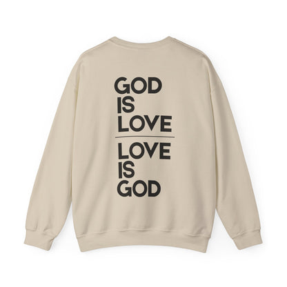 God Is Love 1 John 4:7-16 Crewneck Sweatshirt- Unisex