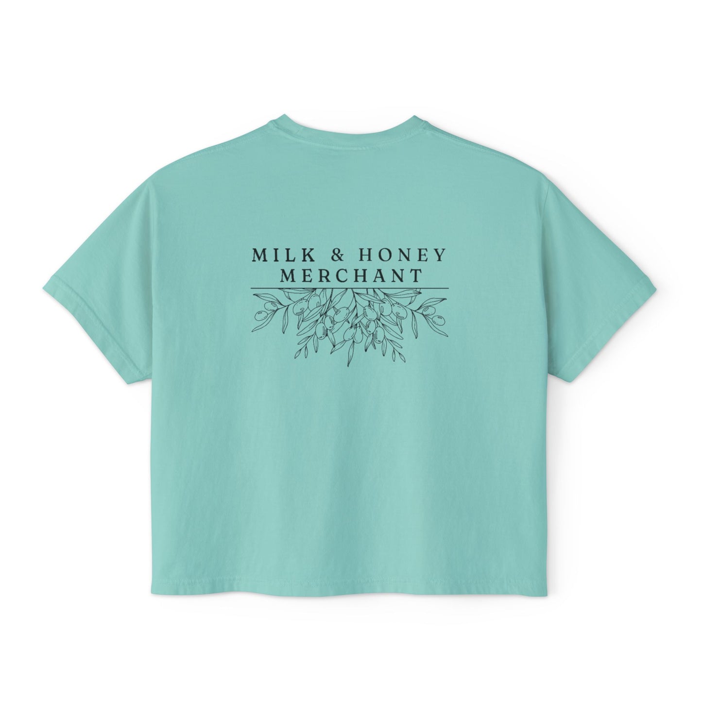 God's Daughter Boxy Tee — Mark 5:34 Faith T‑Shirt