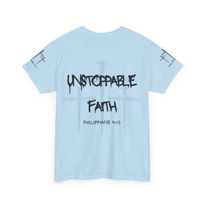 I Am Unstoppable Philippians 4:13 - Unisex Inspirational Christian T-shirt